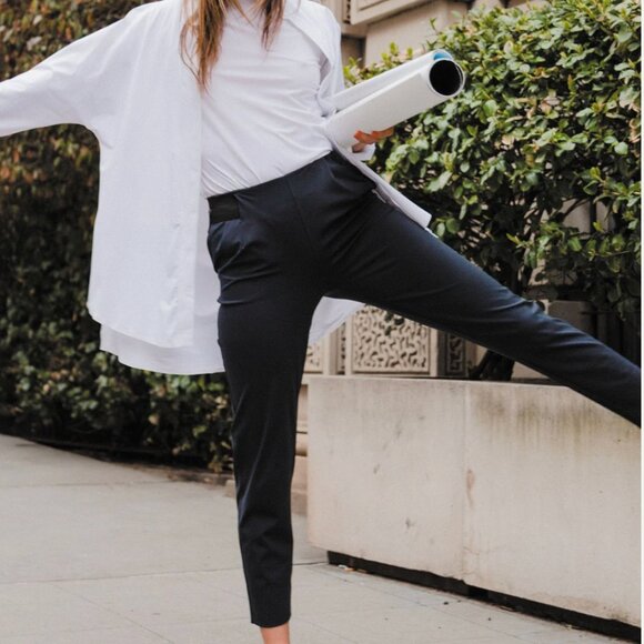 ADAY Black Women's Trousers - Picture 3 of 7